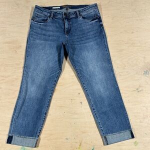 Kut from the Kloth Ankle Straight Leg Jeans